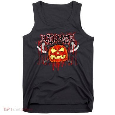 Axe Halloween Pumpkin Tank Top