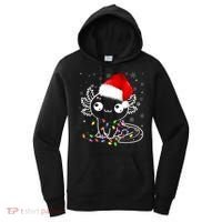 Axolotl Xmas Hat Santa Tree Cute Funny Christmas Pajama Women's Hoodie thumb 0