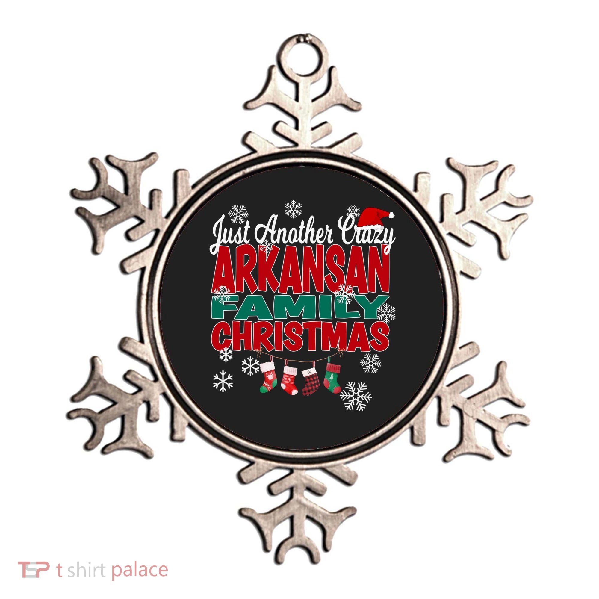 Arkansas Xmas Just Another Crazy Arkansan Family Christmas Cool Gift Ornament