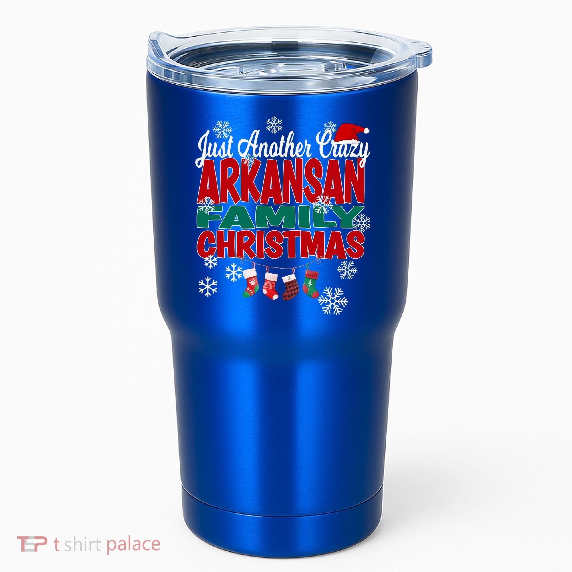 Arkansas Xmas Just Another Crazy Arkansan Family Christmas Cool Gift Tumbler