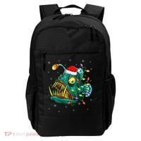 Anglerfish Xmas Lighting Reindeer Hat Anglerfish Christmas Backpack thumb 0