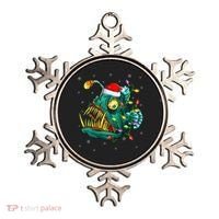Anglerfish Xmas Lighting Reindeer Hat Anglerfish Christmas Ornament thumb 0