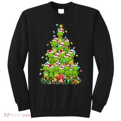 Alligator Xmas Tree Lighting Santa Alligator Christmas Sweatshirt