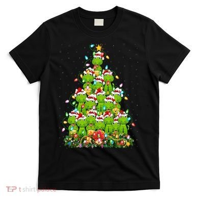 Alligator Xmas Tree Lighting Santa Alligator Christmas T-Shirt
