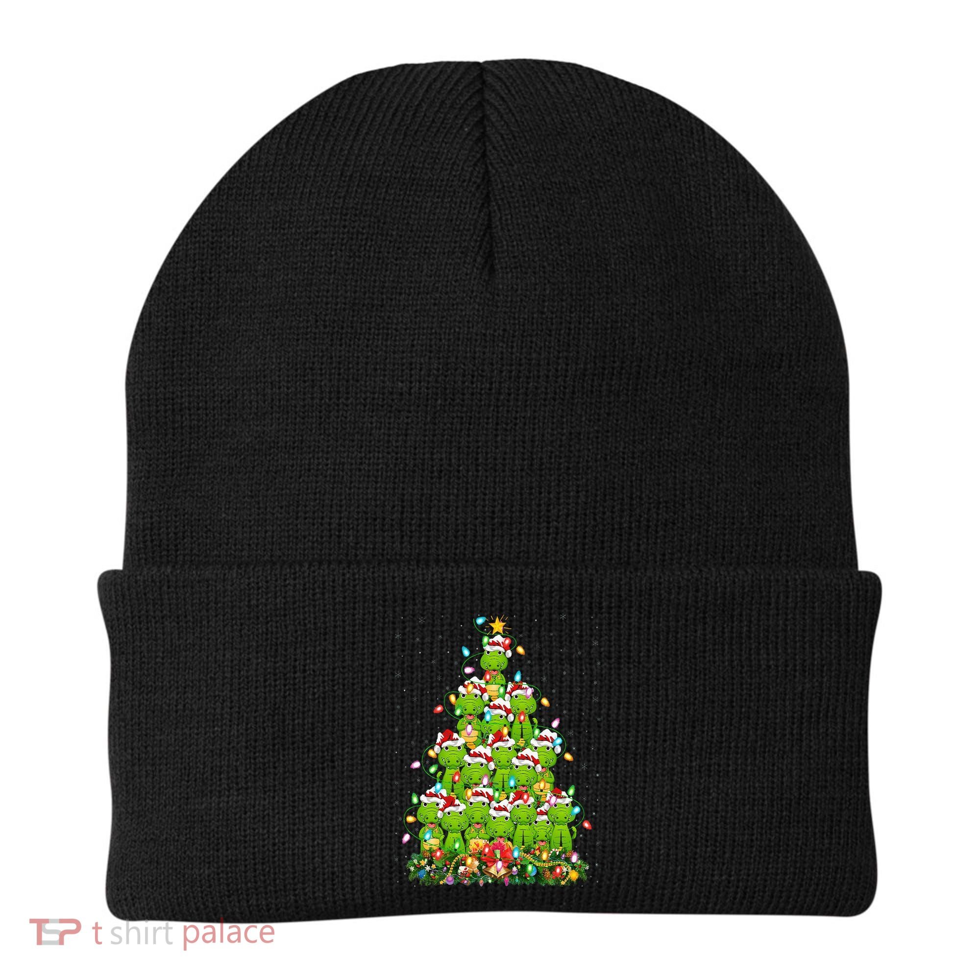 Alligator Xmas Tree Lighting Santa Alligator Christmas Beanie