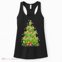 Alligator Xmas Tree Lighting Santa Alligator Christmas Women's Tank Top thumb 0