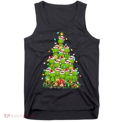 Alligator Xmas Tree Lighting Santa Alligator Christmas Tank Top