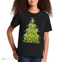Alligator Xmas Tree Lighting Santa Alligator Christmas Kids T-Shirt thumb 2