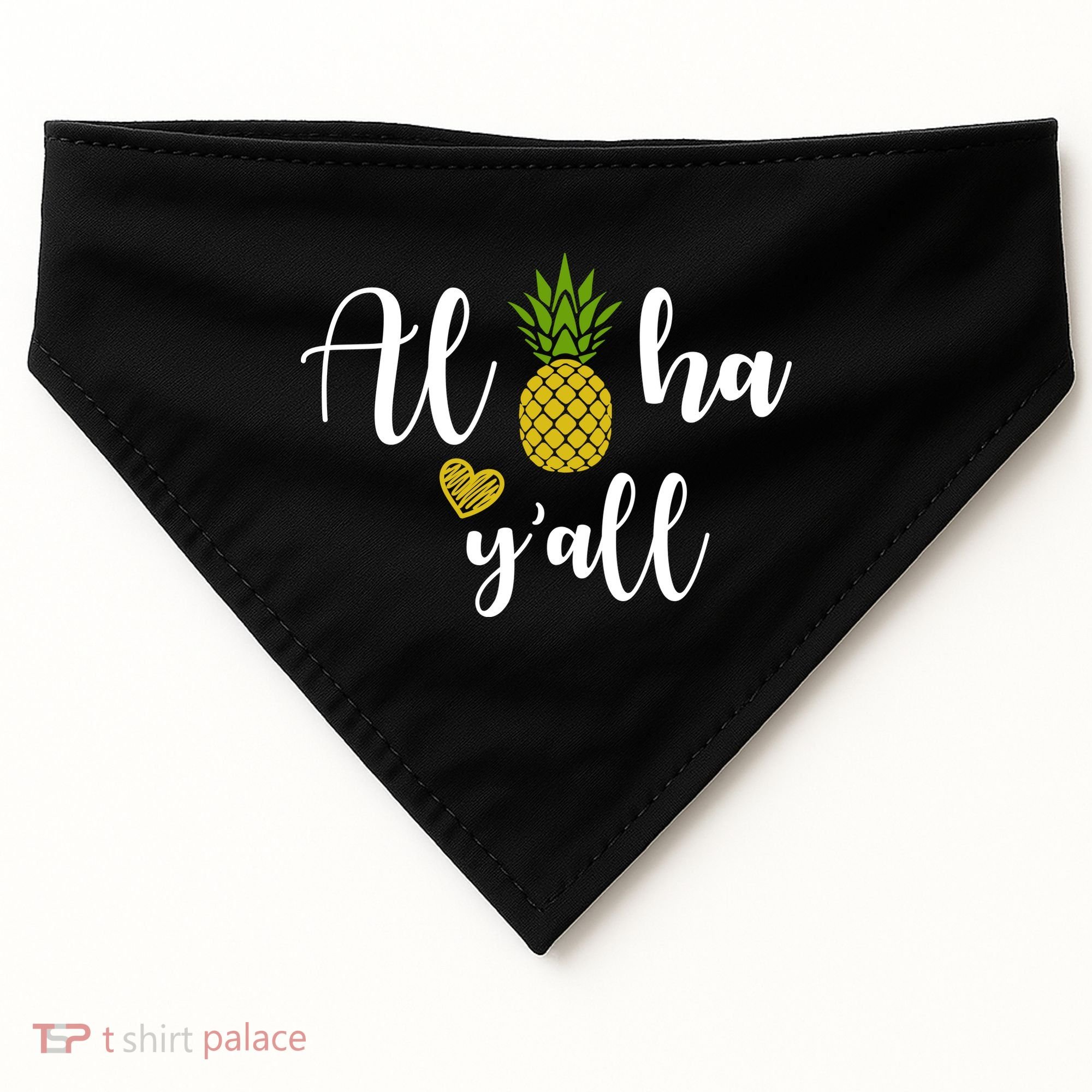 Aloha Y'all USA-Made Doggie Bandana