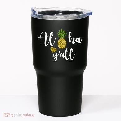 Aloha Y'all Tumbler