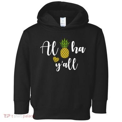 Aloha Y'all Toddler Hoodie