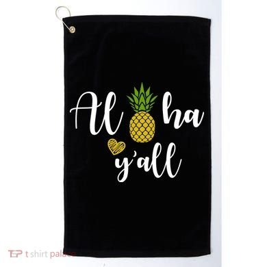 Aloha Y'all Golf Towel