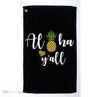Aloha Y'all Golf Towel thumb 0