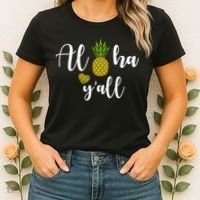 Aloha Y'all Women's T-Shirt thumb 2