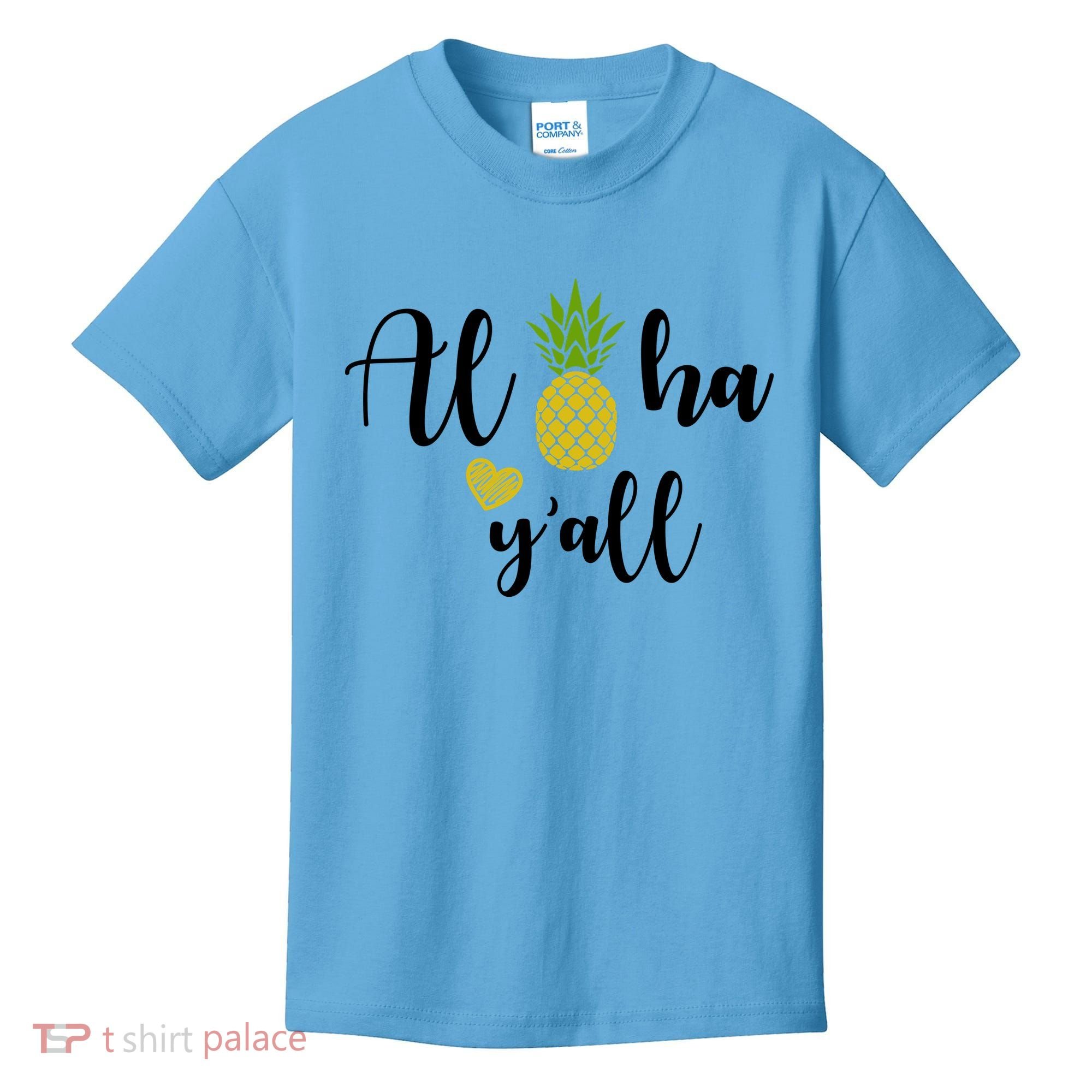 Aloha Y'all Kids T-Shirt