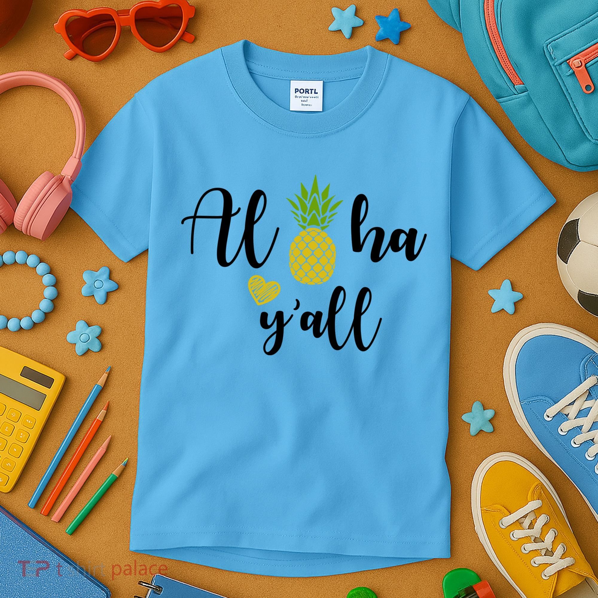 Aloha Y'all Kids T-Shirt