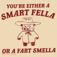 Are You A Smart Fella Or Fart Smella T-Shirt thumb 2