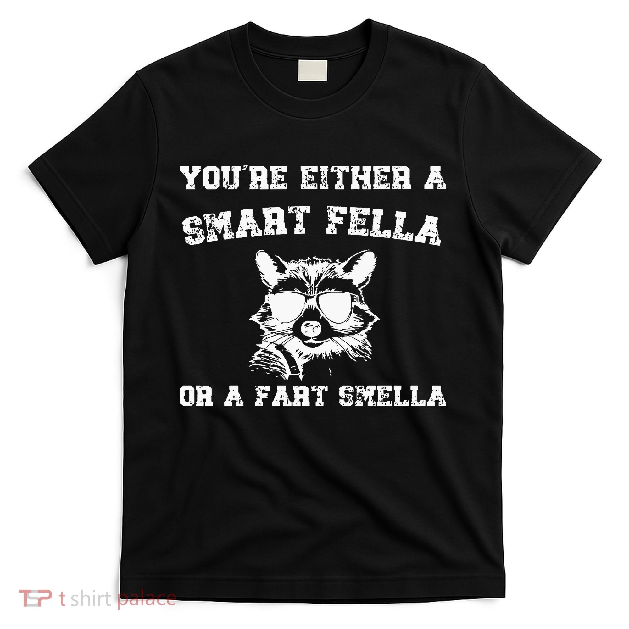 Are You A Smart Fella Or Fart Smella Retro Cartoon T-Shirt
