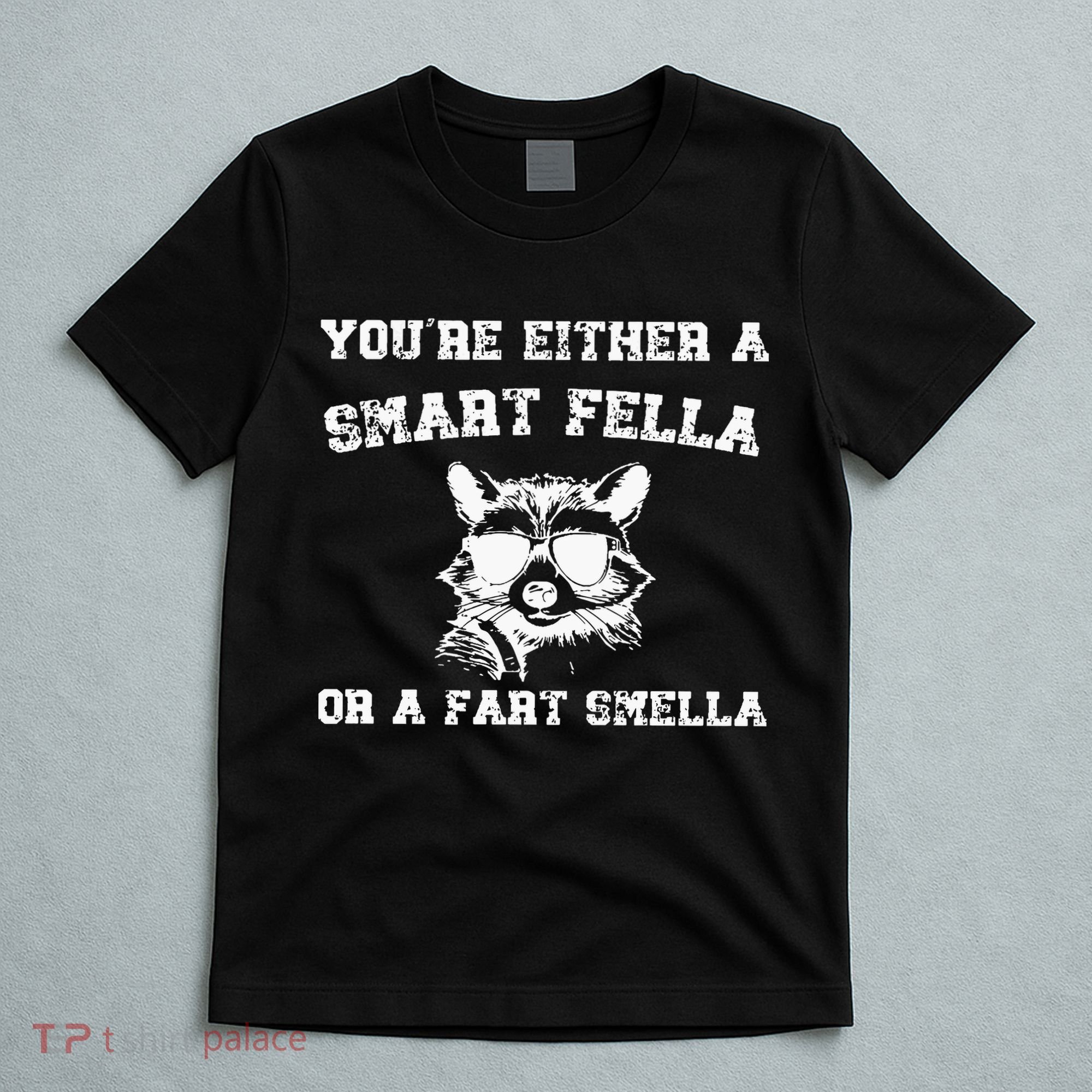 Are You A Smart Fella Or Fart Smella Retro Cartoon T-Shirt