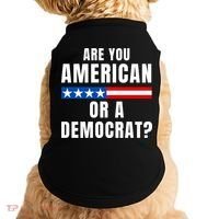 Are You American Or Democrat? Doggie Tank thumb 0