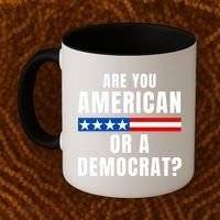 Are You American Or Democrat? Coffee Mug thumb 2