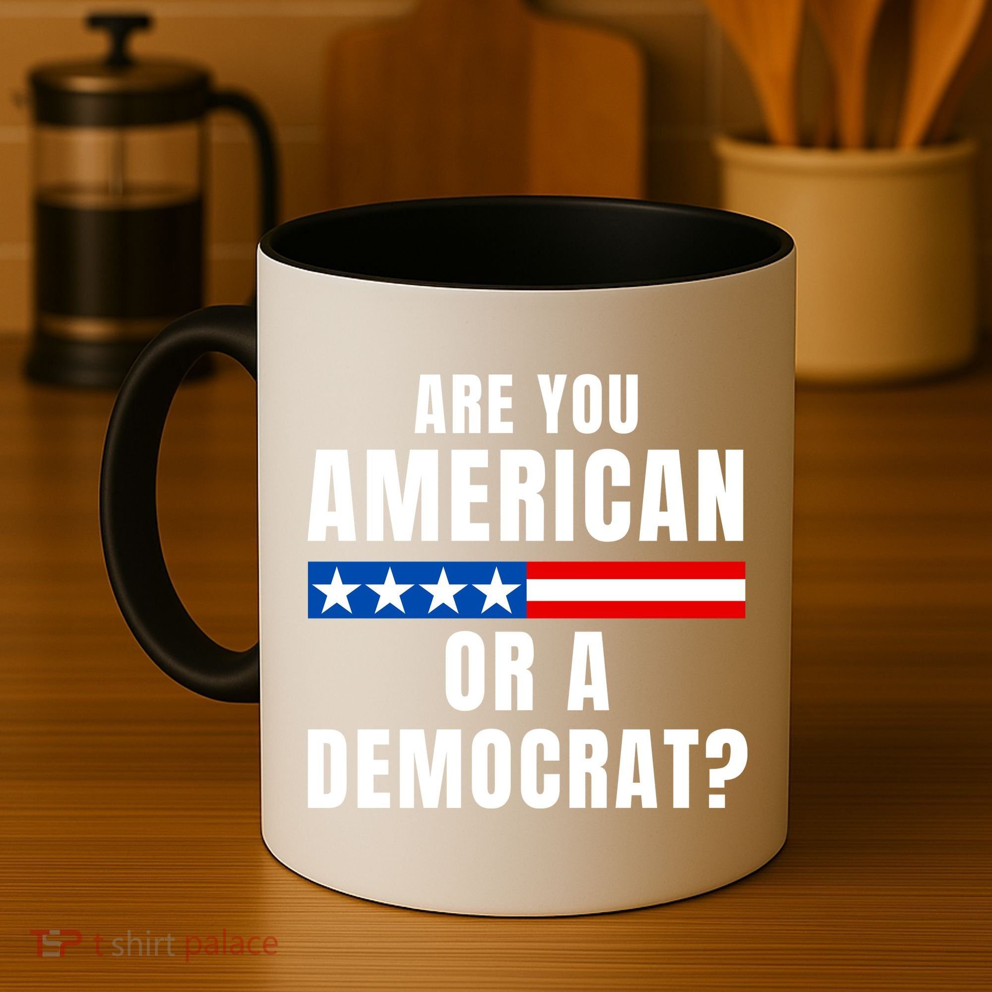 Are You American Or Democrat? Coffee Mug