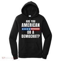 Are You American Or Democrat? Women's Hoodie thumb 0