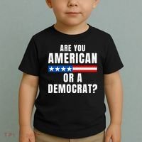 Are You American Or Democrat? Toddler T-Shirt thumb 2