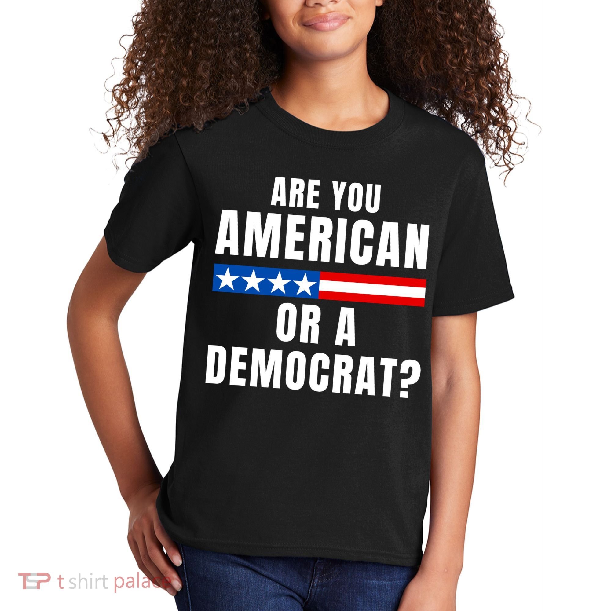 Are You American Or Democrat? Kids T-Shirt