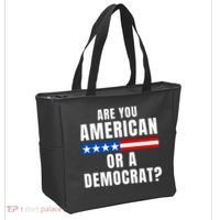 Are You American Or Democrat? Tote Bag thumb 2