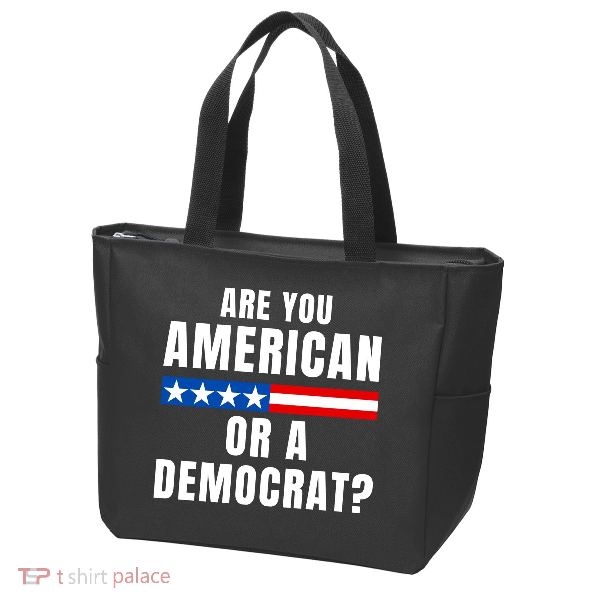Are You American Or Democrat? Tote Bag
