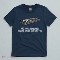 Are You A Keyboard Because You're Just My Type Funny T-Shirt thumb 5