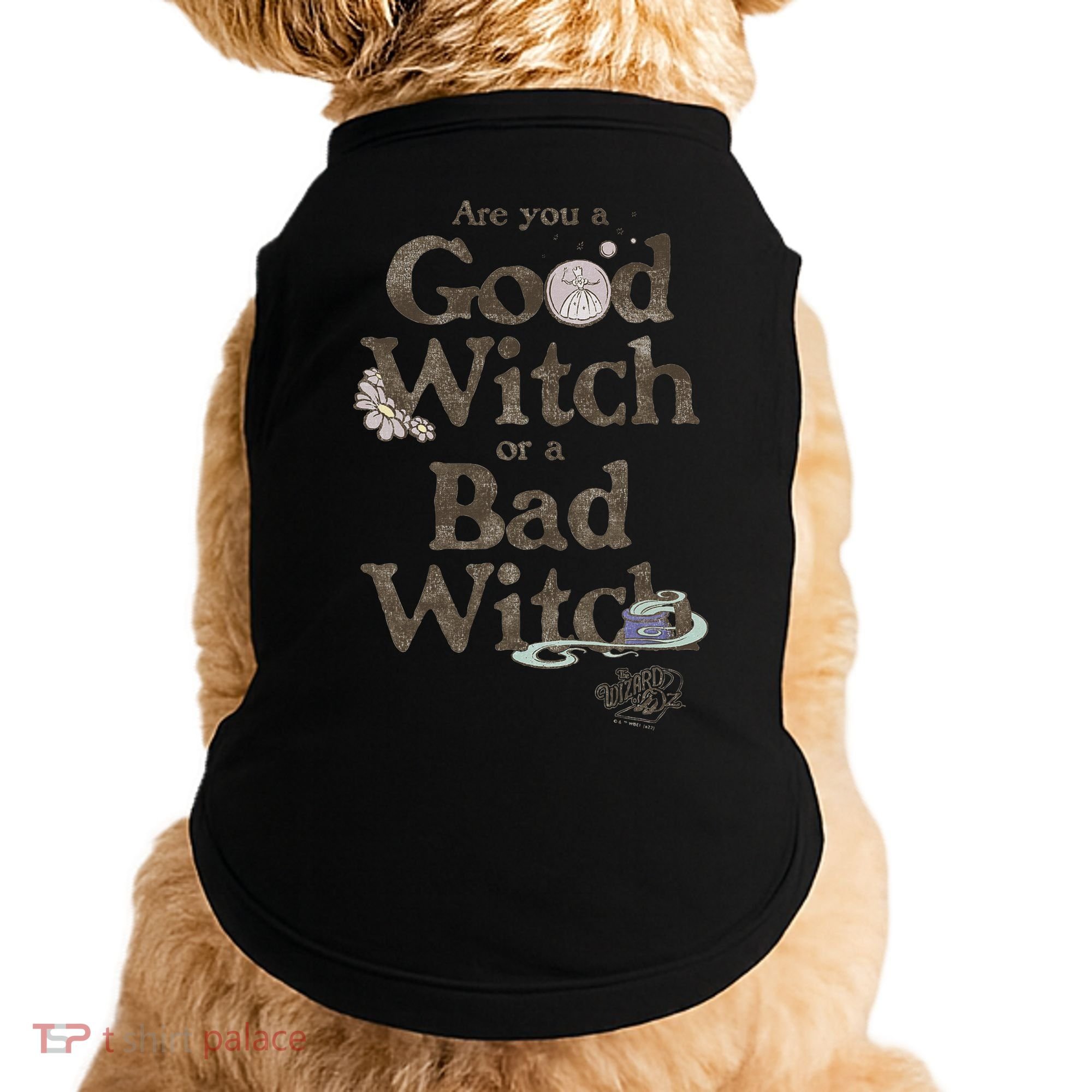 Are You A Good Witch Or Bad Witch Doggie Tank