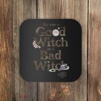 Are You A Good Witch Or Bad Witch Coaster thumb 0