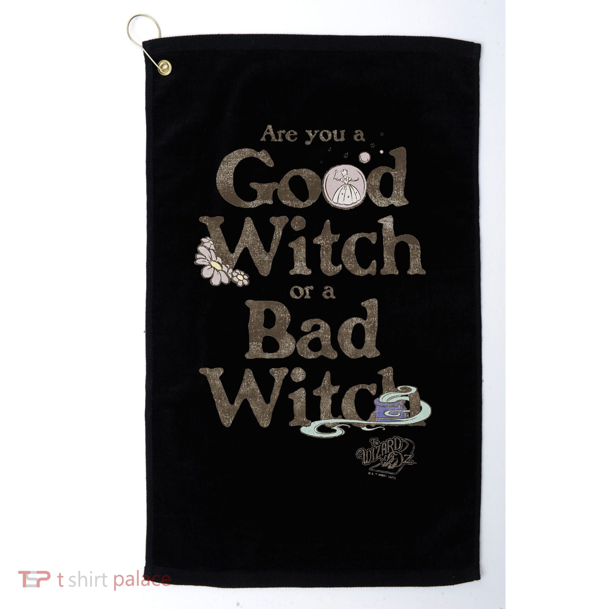 Are You A Good Witch Or Bad Witch Golf Towel