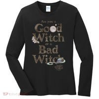 Are You A Good Witch Or Bad Witch Women's Long Sleeve Shirt thumb 0
