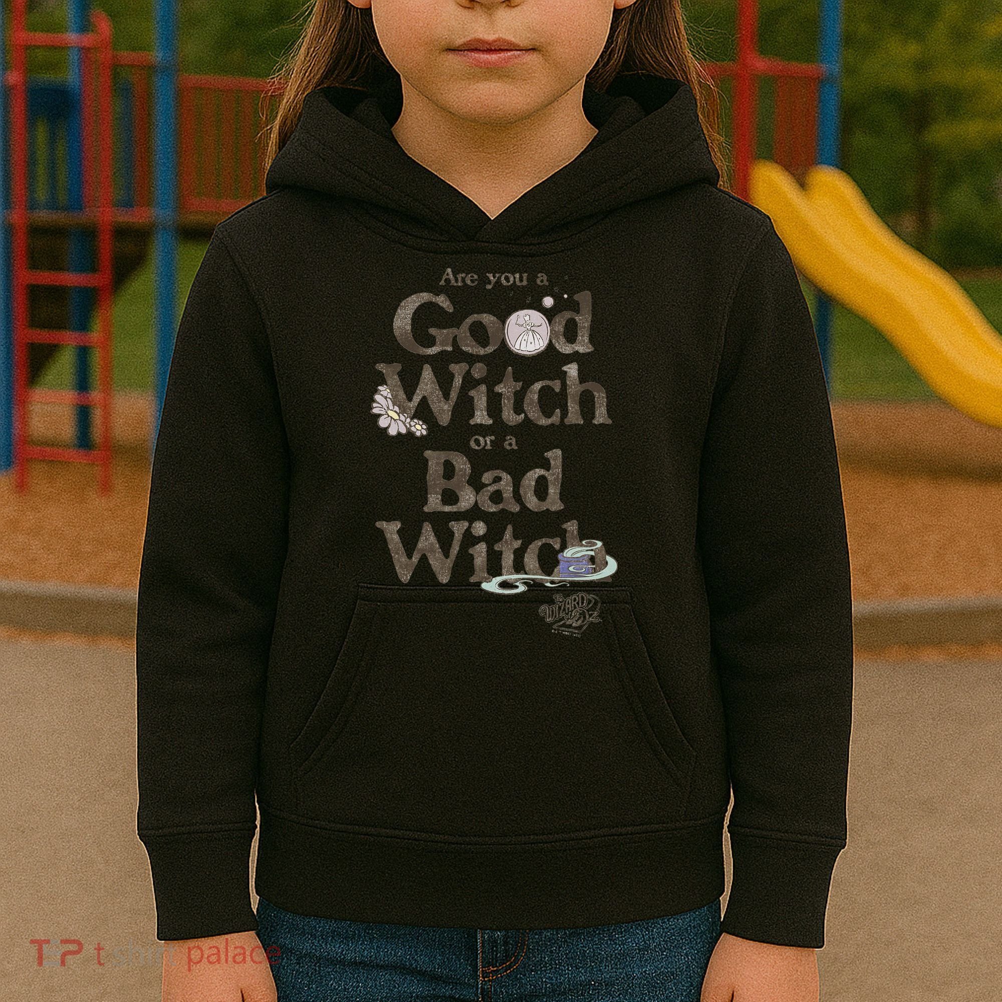 Are You A Good Witch Or Bad Witch Kids Hoodie