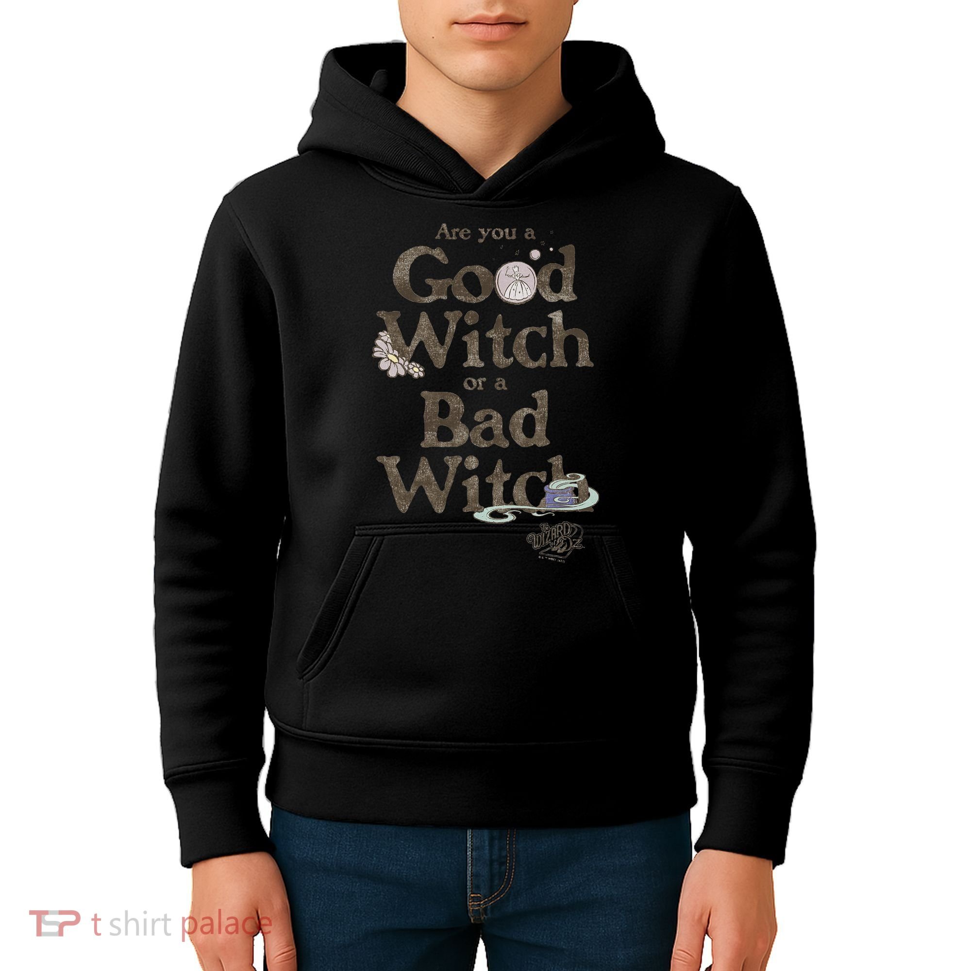 Are You A Good Witch Or Bad Witch Kids Hoodie