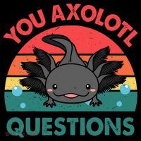 Axolotl- You Axolotl Questions Cute Axolotl Retro Coffee Mug thumb 5