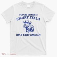 Are You A Smart Fella Or Fart Smella Vintage Style T-Shirt thumb 0