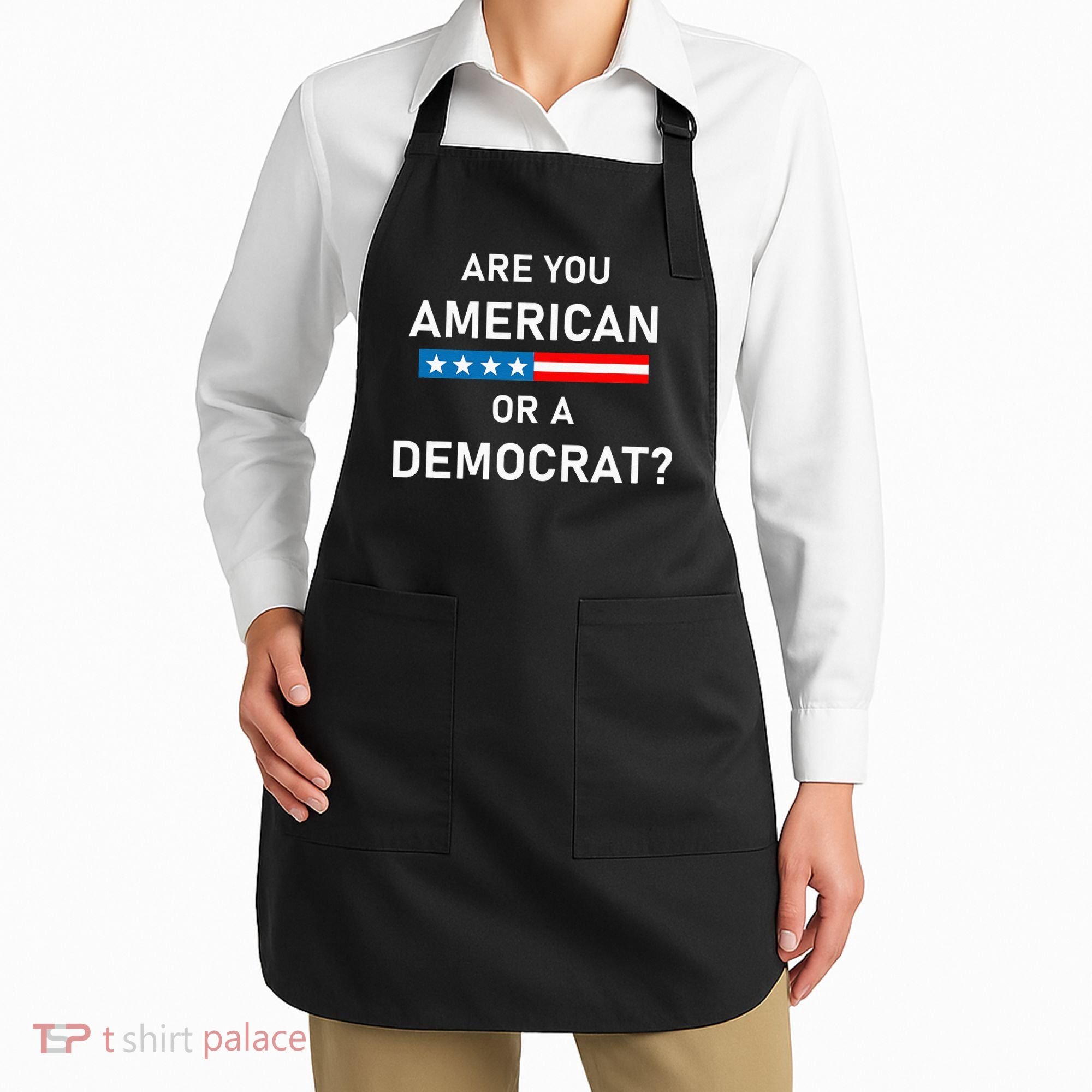 Are You American or Democrat Apron
