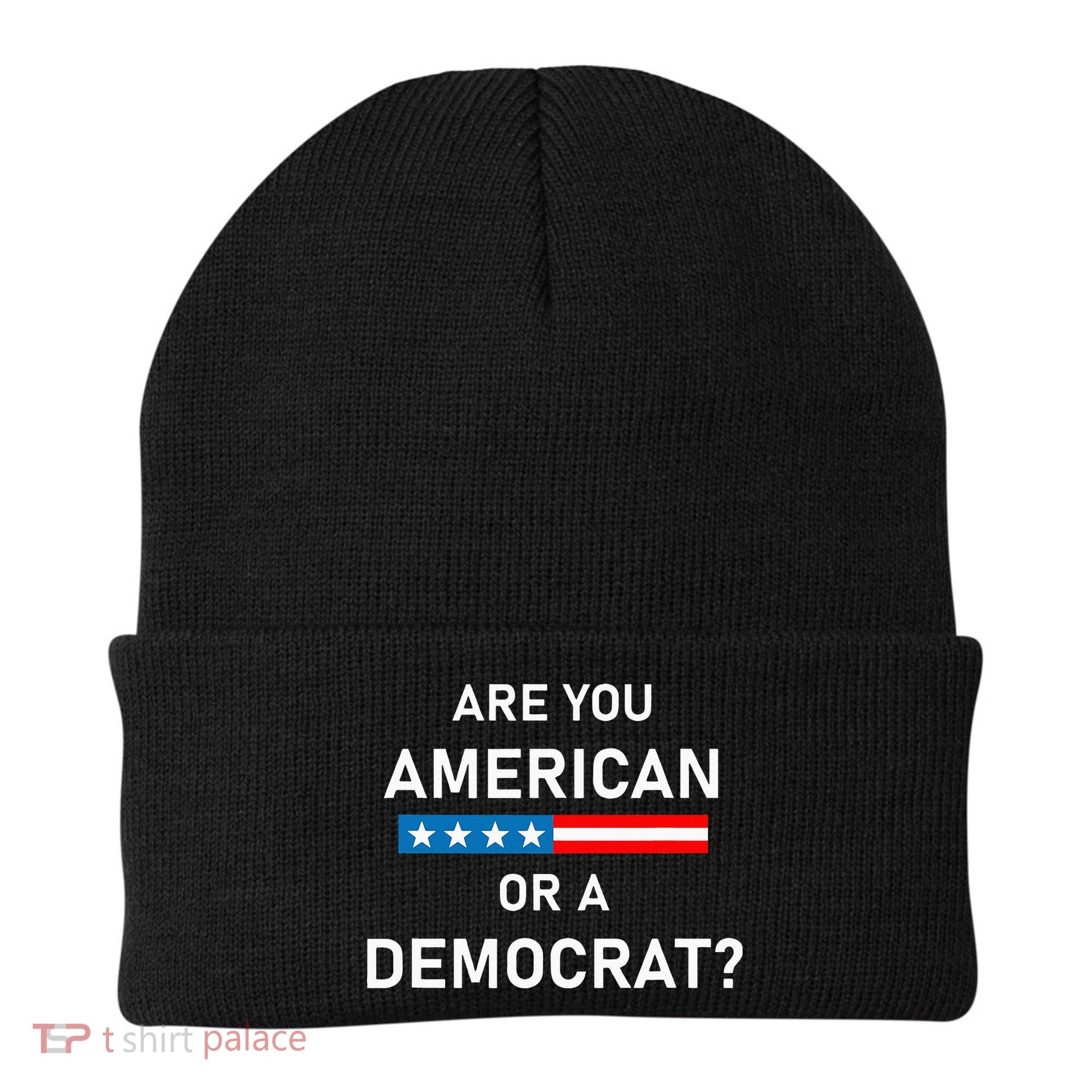 Are You American or Democrat Beanie