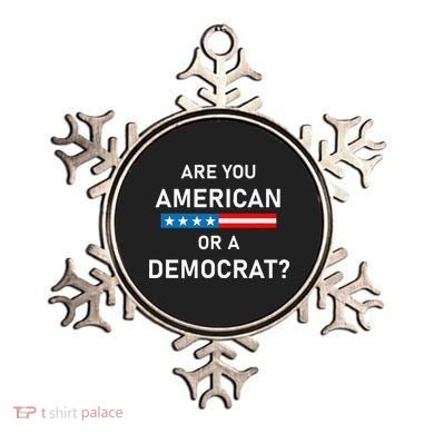 Are You American or Democrat Ornament