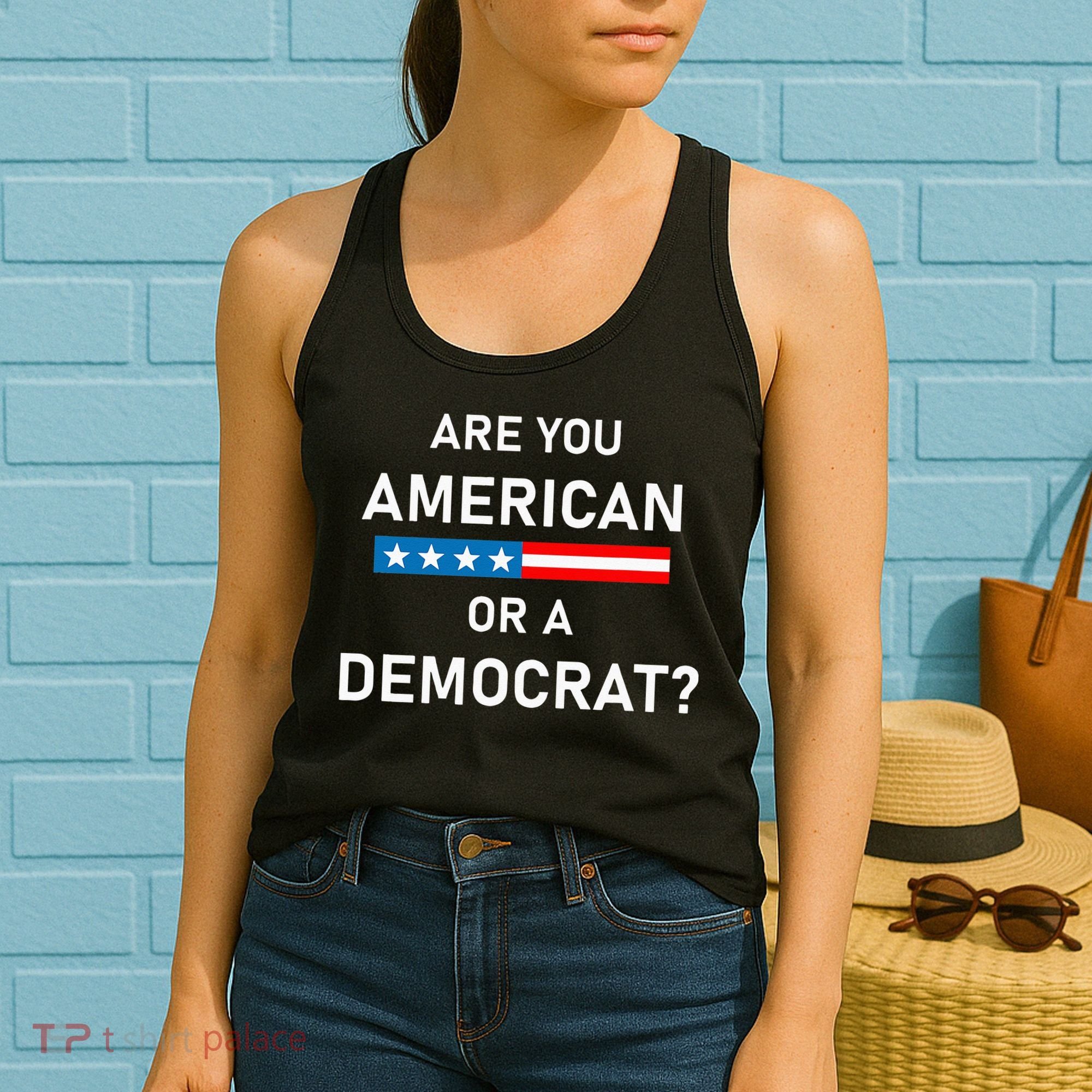 Are You American or Democrat Women's Tank Top