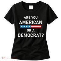Are You American or Democrat Women's T-Shirt thumb 0