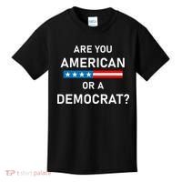 Are You American or Democrat Kids T-Shirt thumb 0