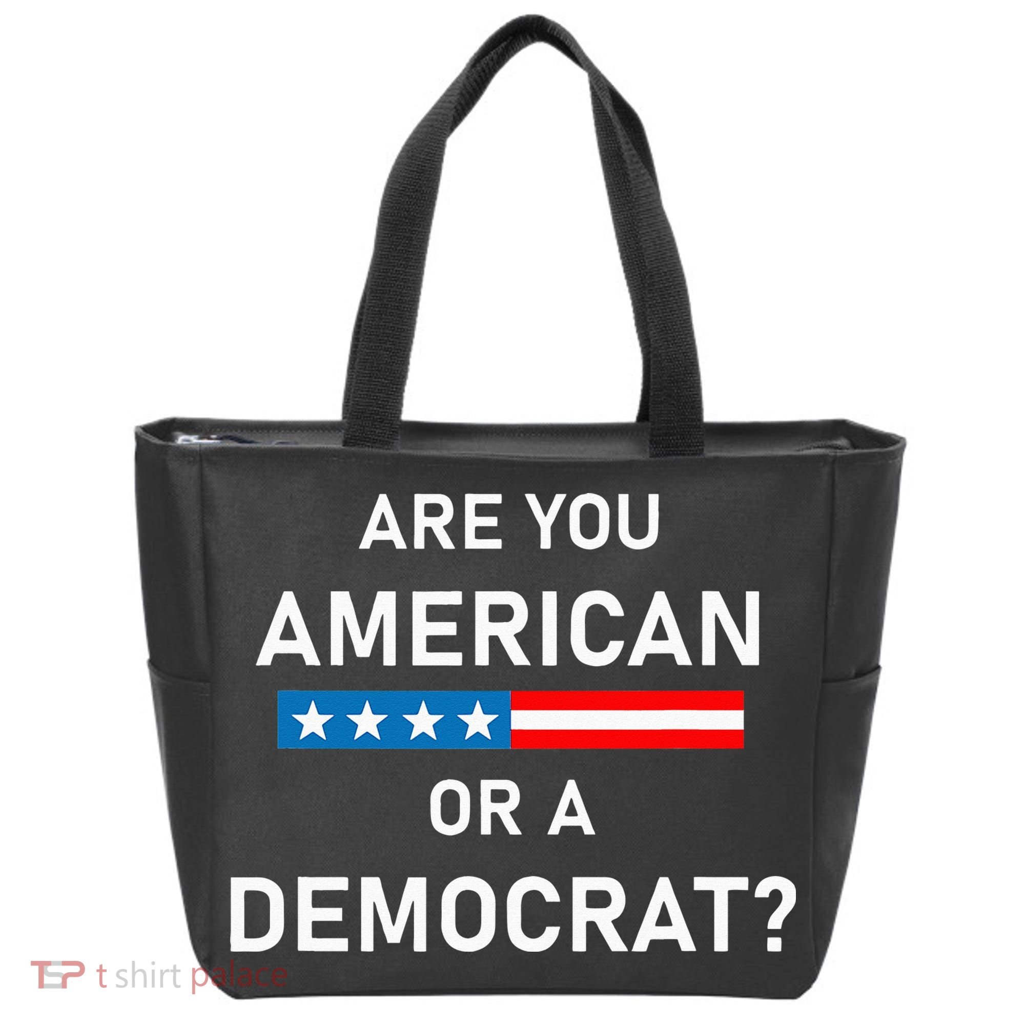 Are You American or Democrat Tote Bag