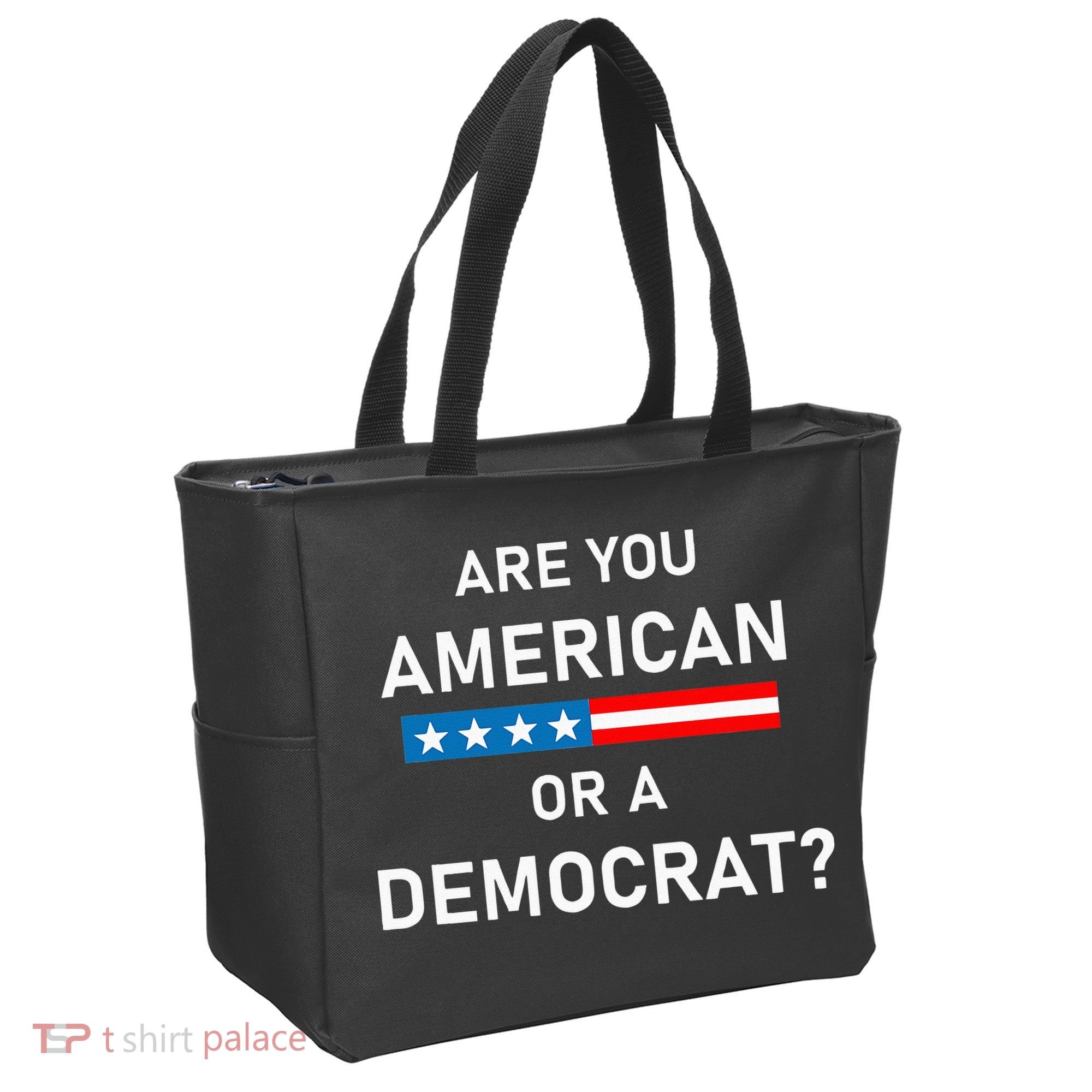 Are You American or Democrat Tote Bag