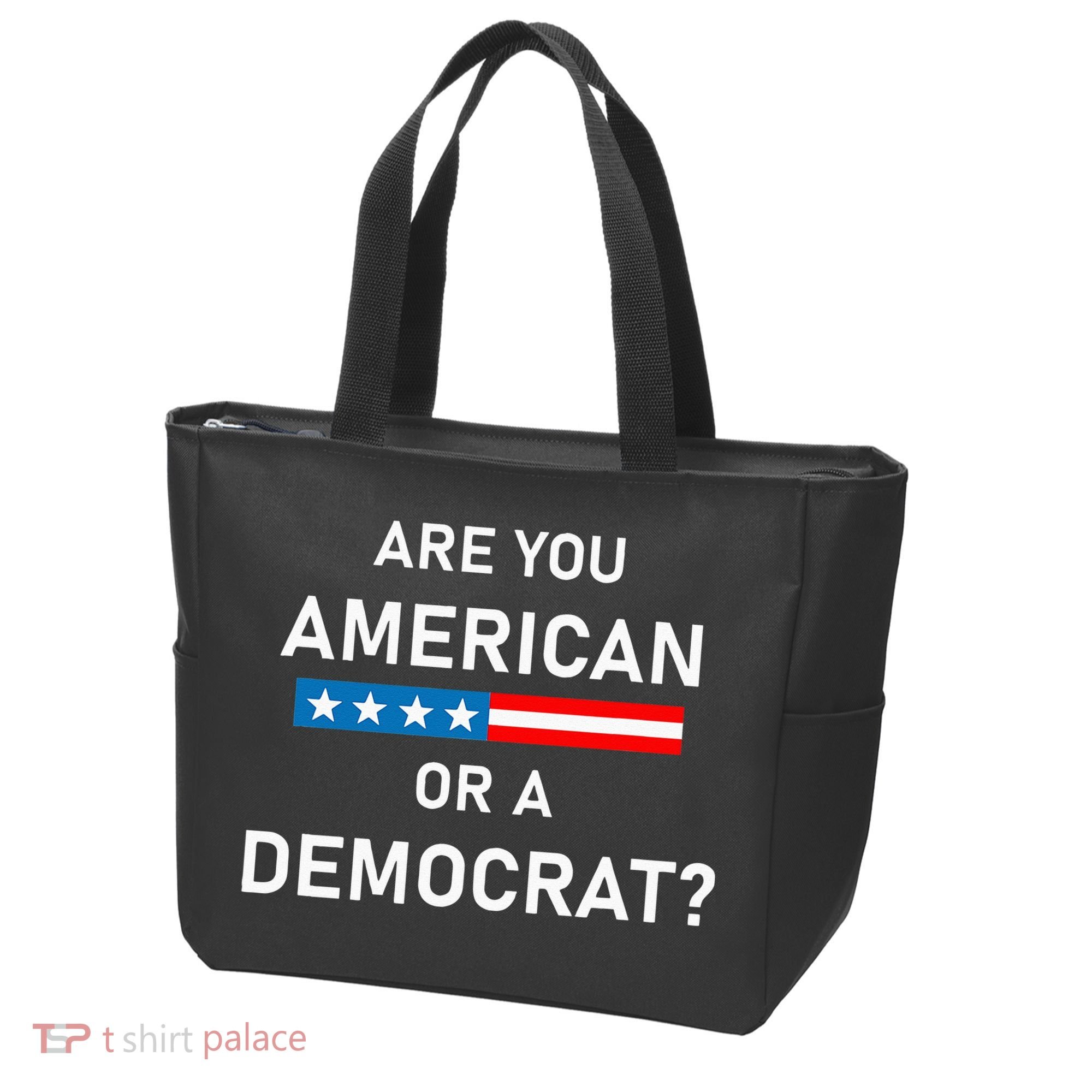 Are You American or Democrat Tote Bag