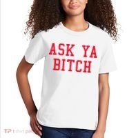 Ask Ya Bitch Funny Sarcastic Kids T-Shirt thumb 2